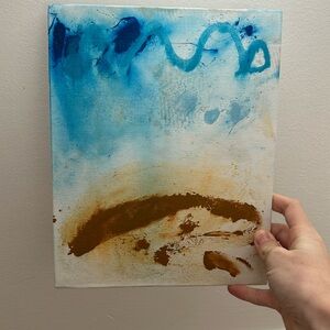 Beautiful painting painted by the waters of Tybee Island